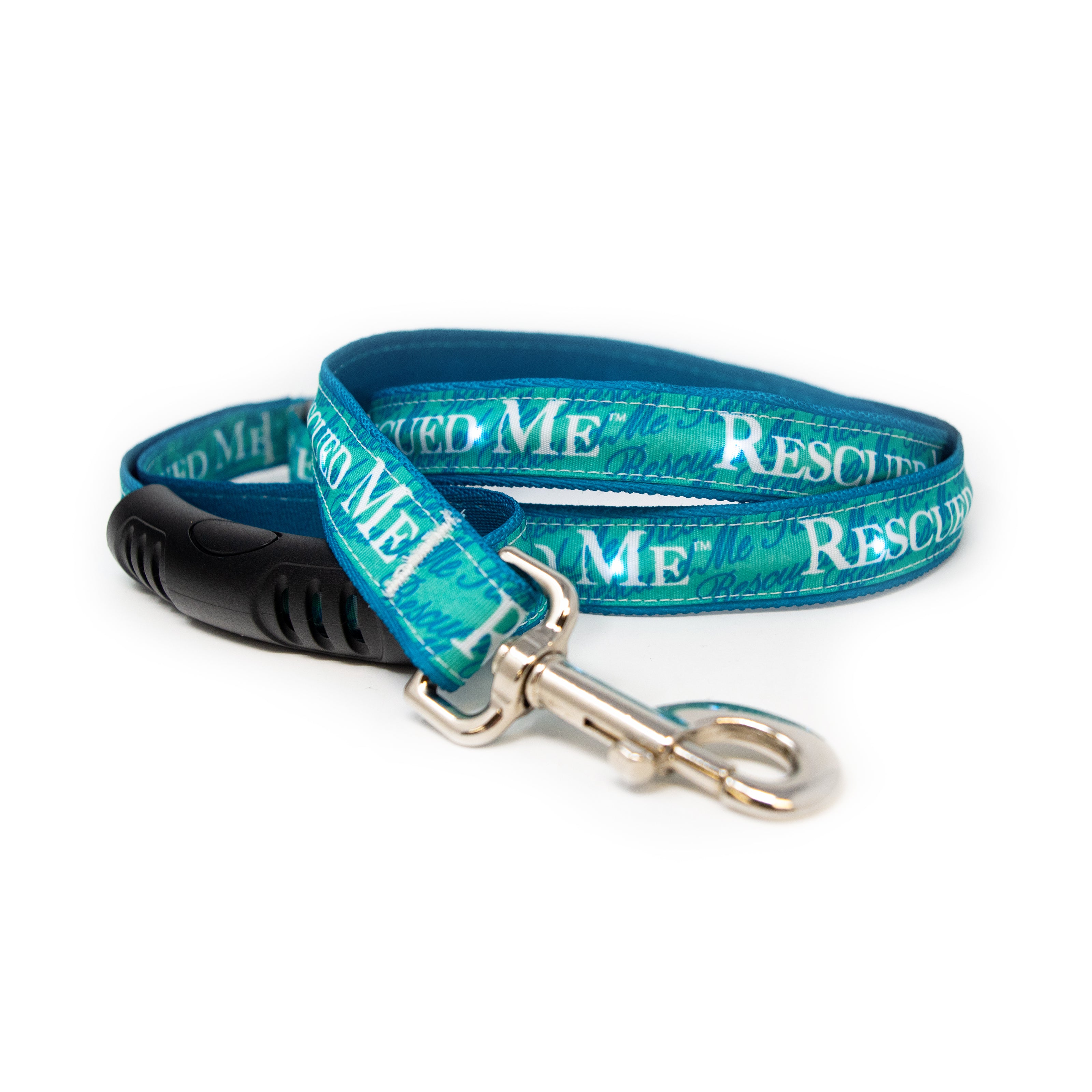 "Rescued Me" LED Light Up Leash